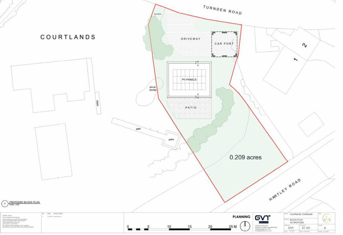 planning consent in cranbrook, kent